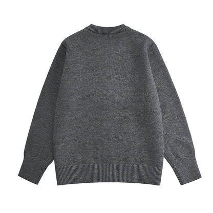 Sleeveless Knitwear Men's High-end Cool Open Front Sweater Cardigan