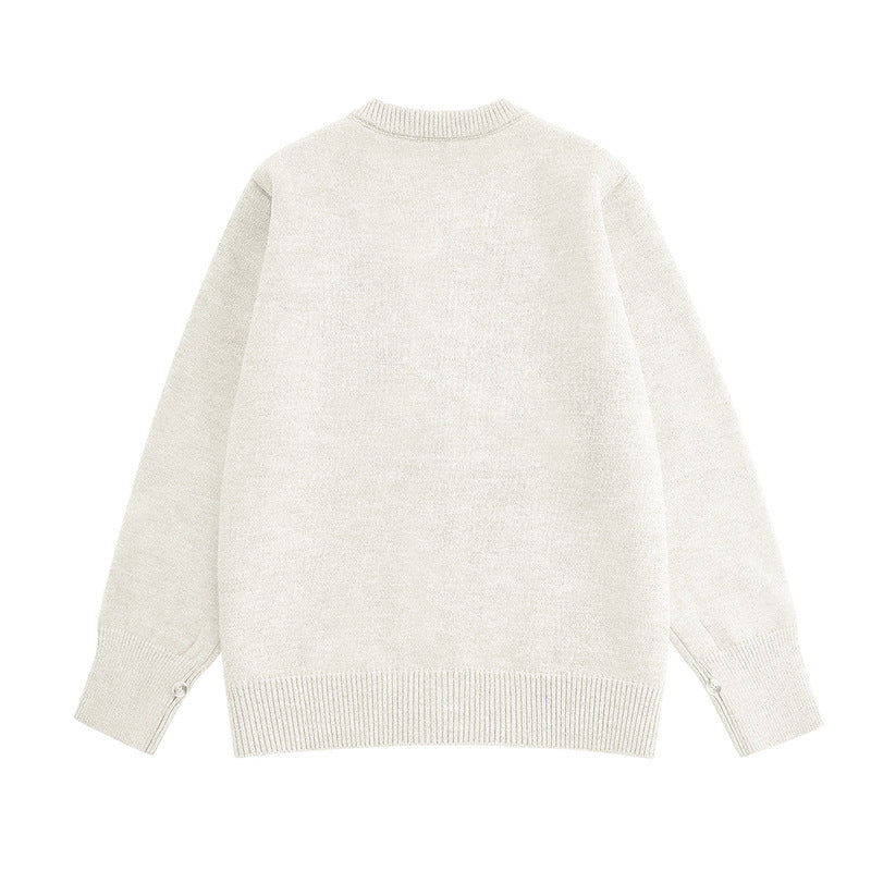 Sleeveless Knitwear Men's High-end Cool Open Front Sweater Cardigan