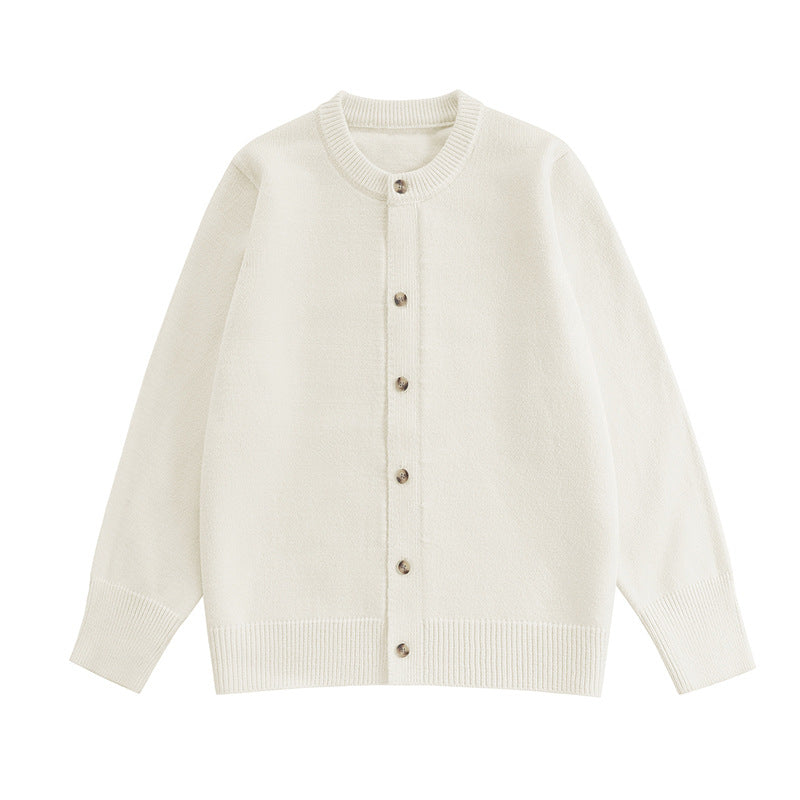 Sleeveless Knitwear Men's High-end Cool Open Front Sweater Cardigan